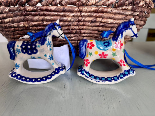Rocking Horse Ornaments