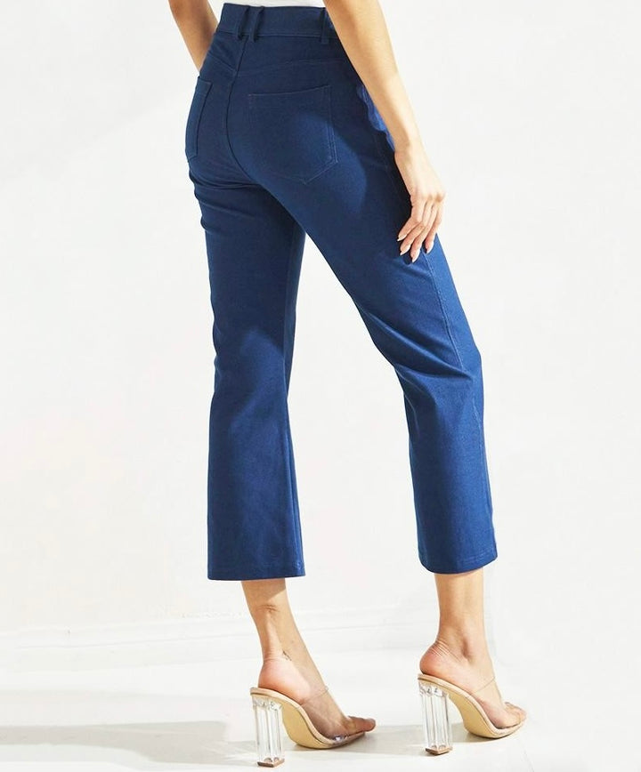 Straight Leg Cropped Jeggings (2 colors)