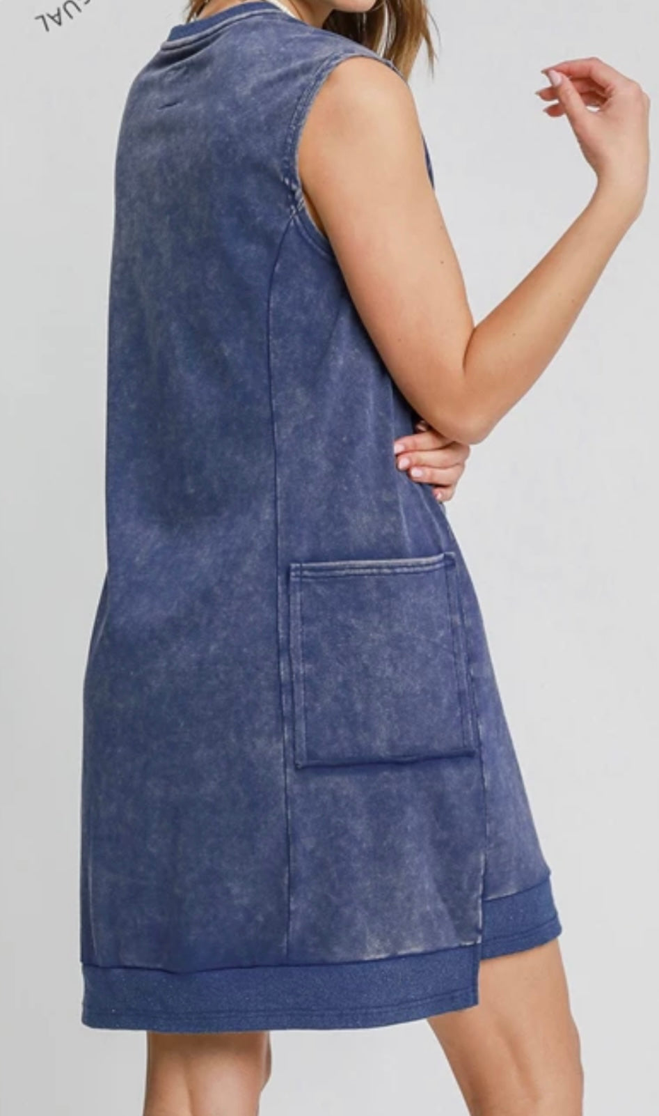 Mineral Washed Dress