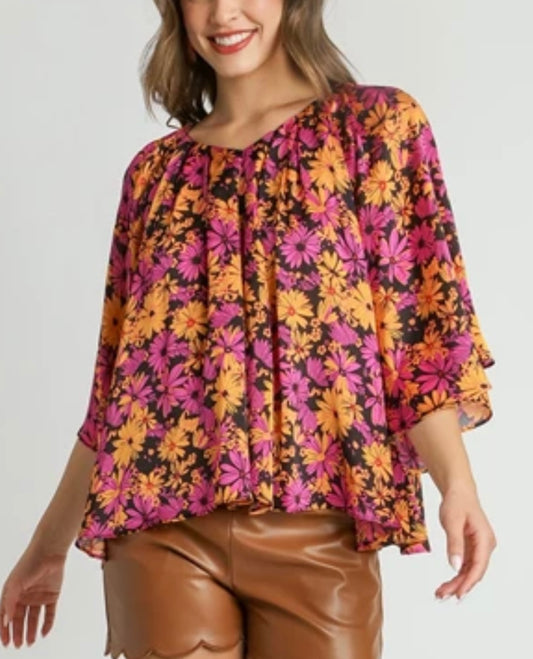 Fall Pop Blouse