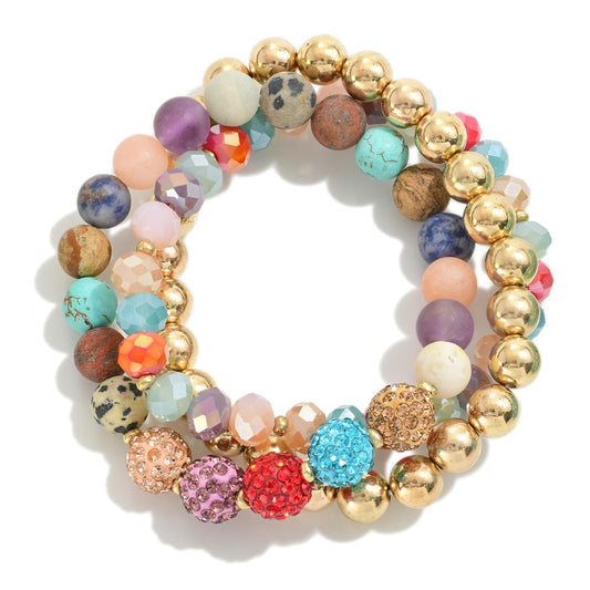 3 Set Stack Bracelet