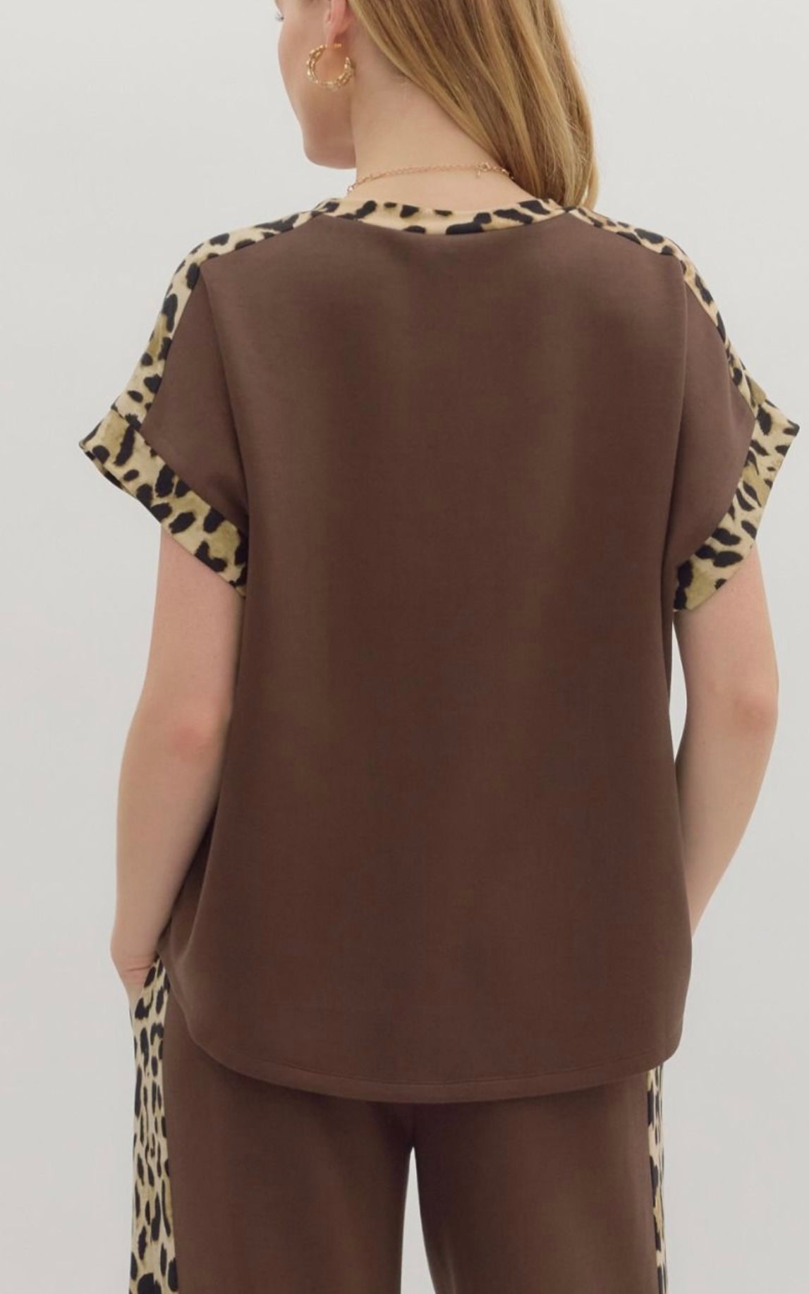 Luxe Knit Contrast Top