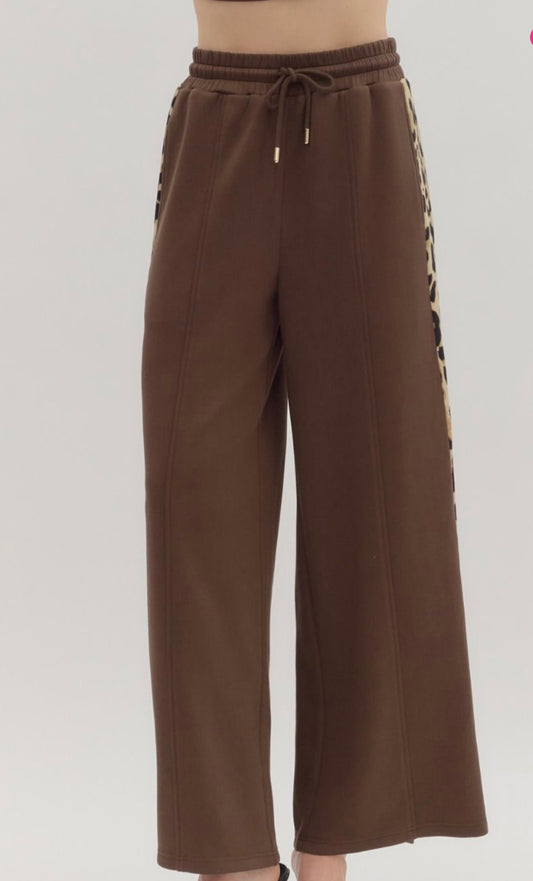 Luxe Knit Contrast Pants
