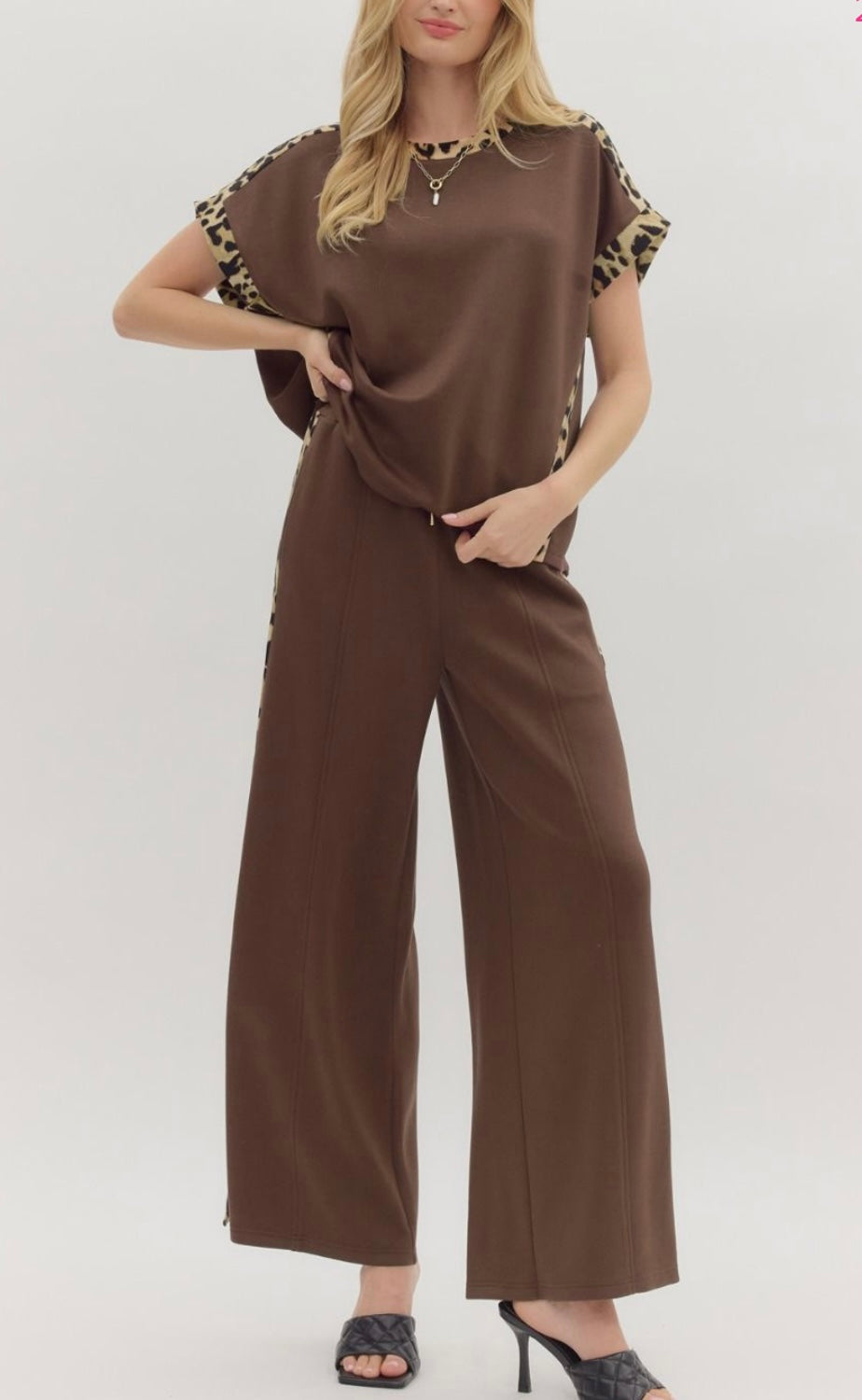 Luxe Knit Contrast Top