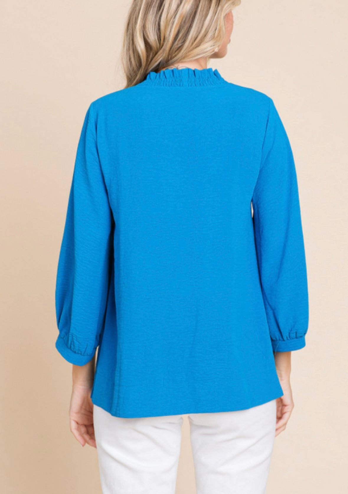 Frilled Blouse (2 colors)