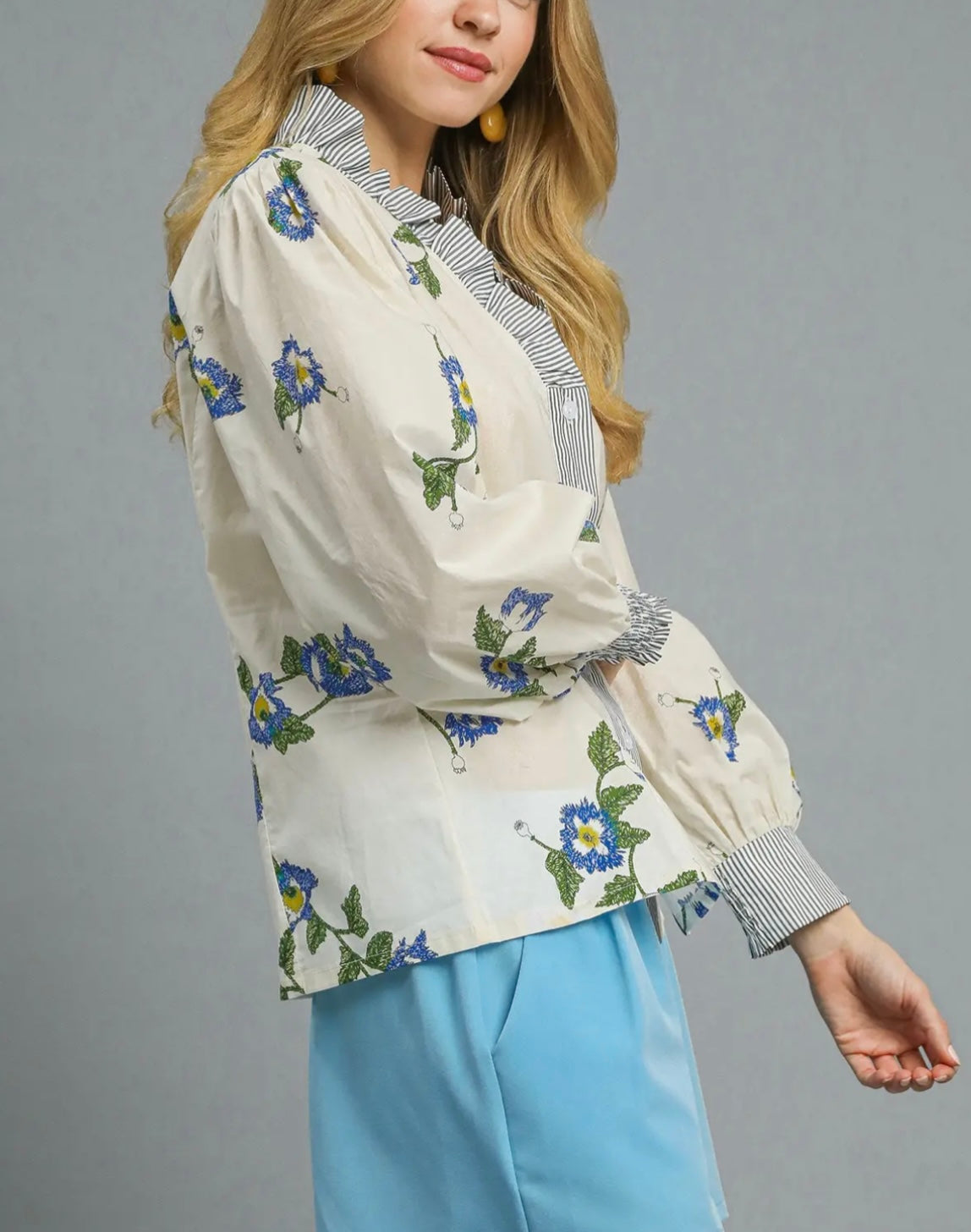 Floral Mix Blouse