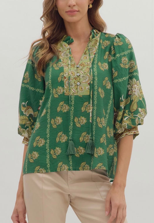 Botanical Blouse