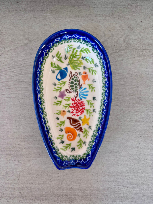 Elongated Spoon Rest