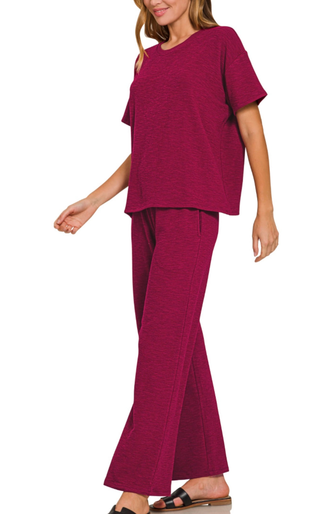 Slub Knit Set (4 colors)