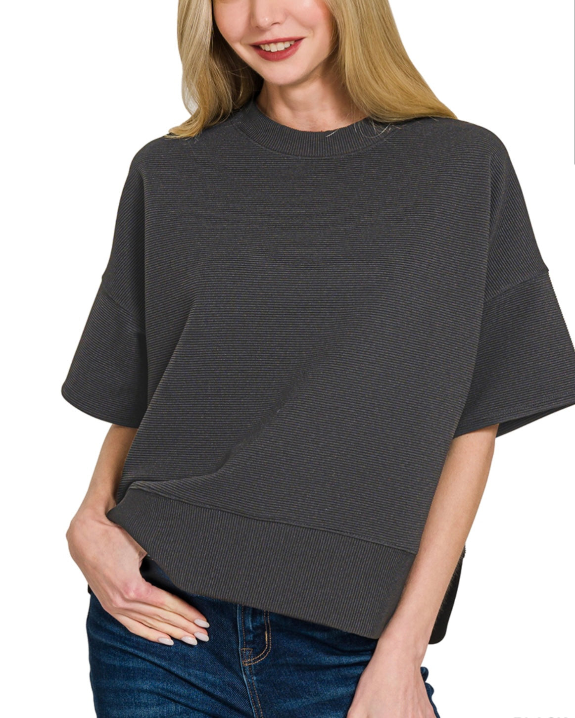 Banded Knit Top (3 colors)