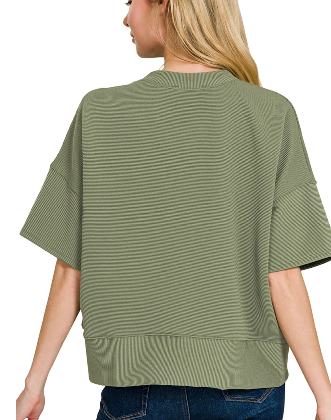 Banded Knit Top (3 colors)