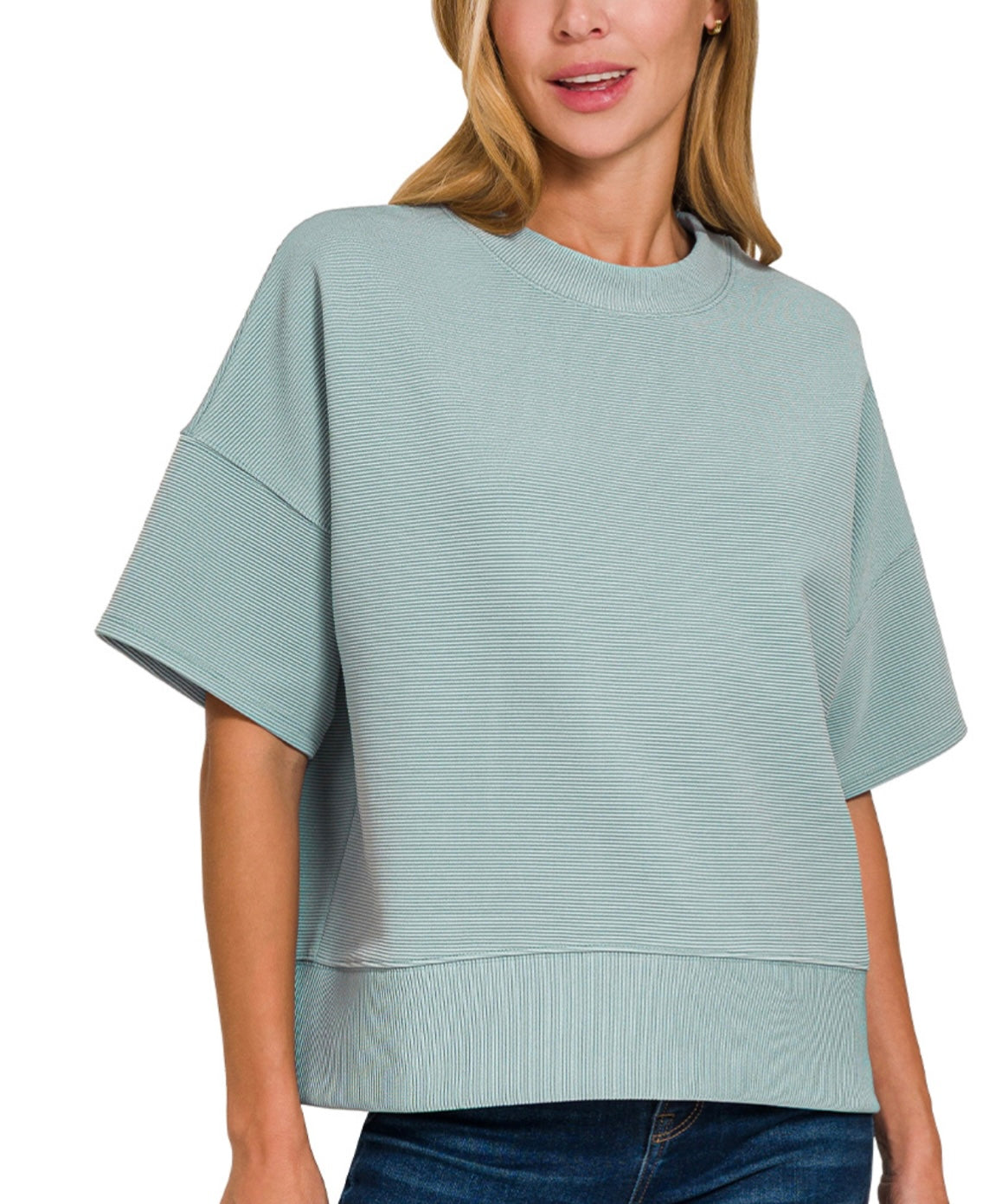 Banded Knit Top (3 colors)