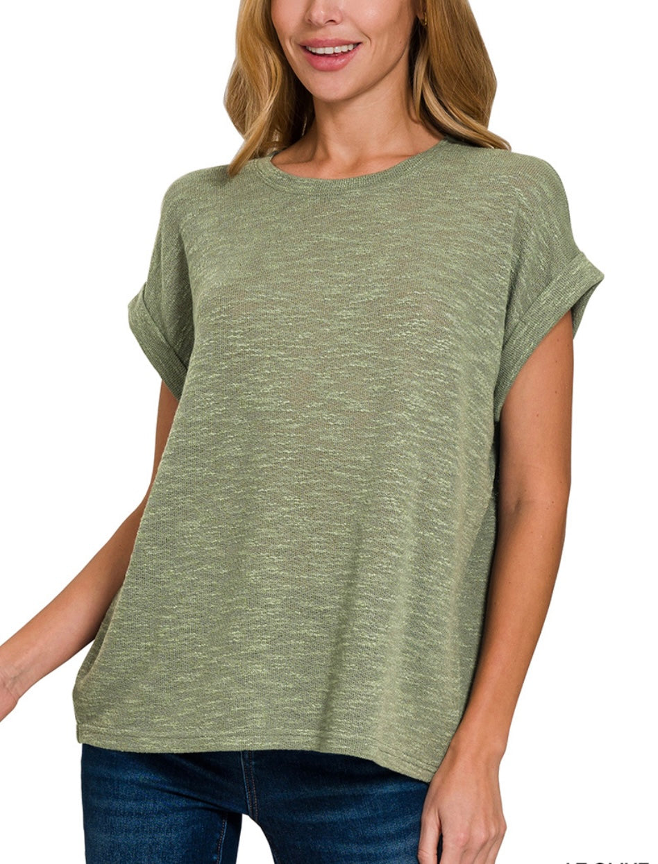Hacci Slub Tee (2 colors)