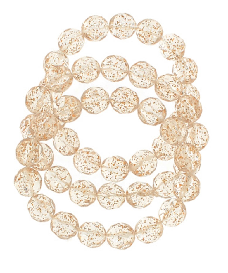 Angular Ball Bracelet Stack