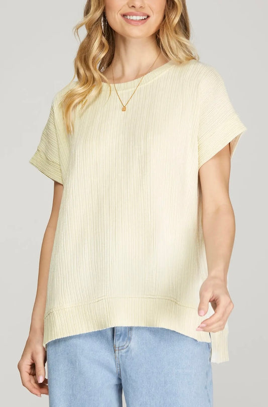 Ribbed Knit Top