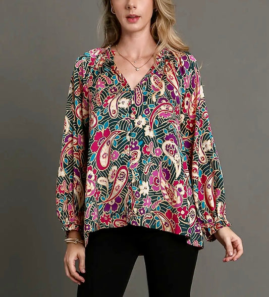 Festive Charm Blouse