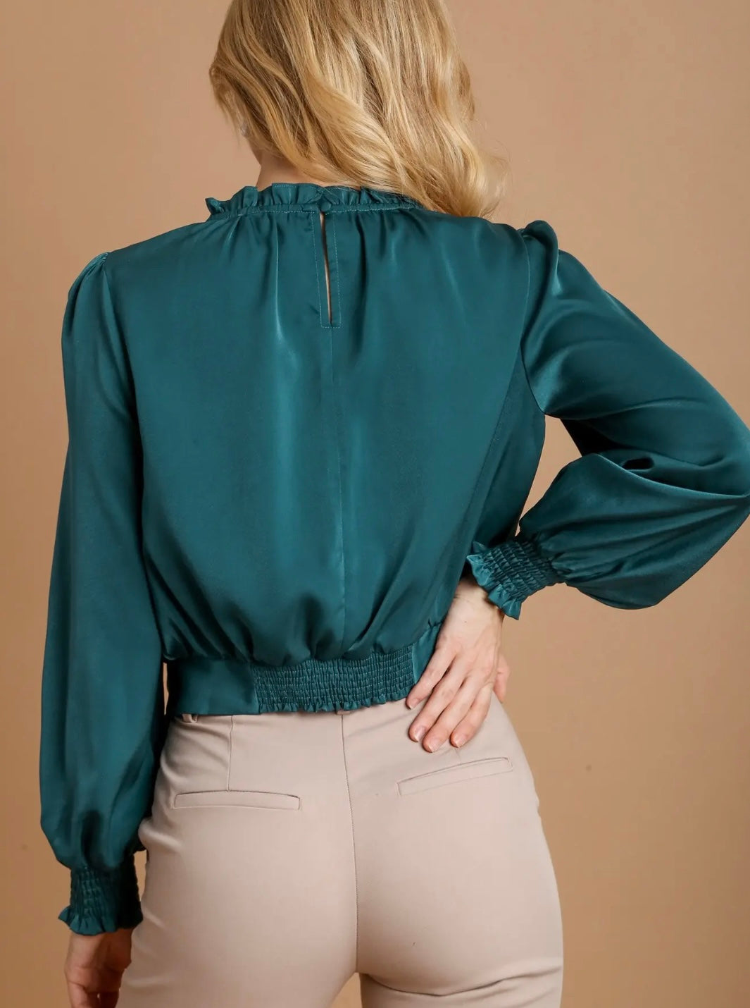 Side Tie Blouse