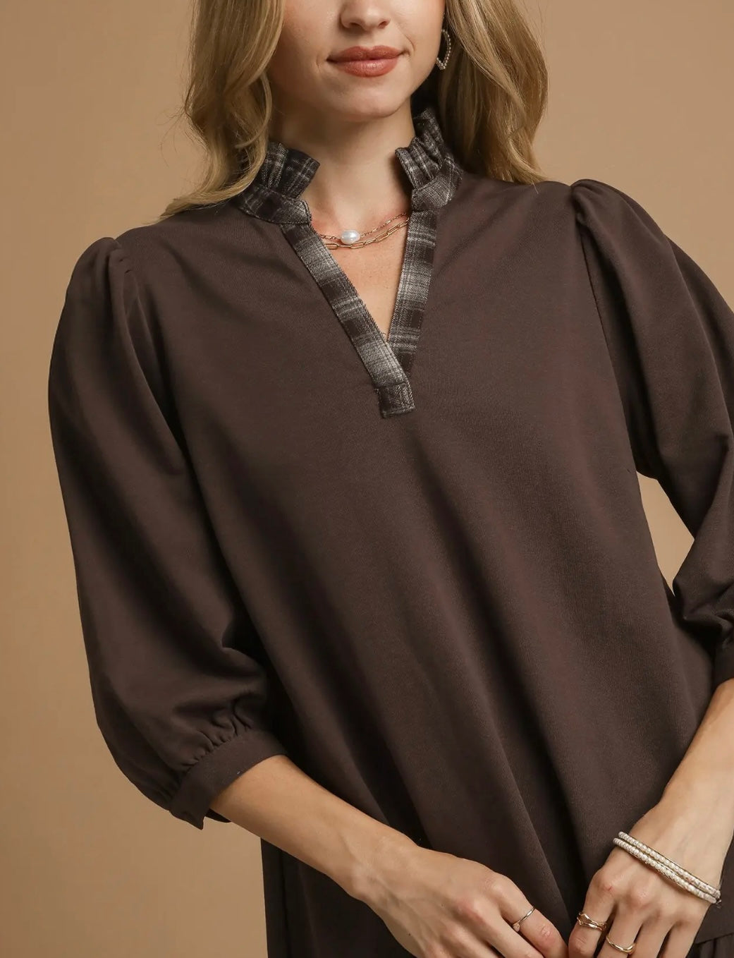 Chocolate Terry Dress