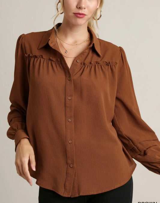 Crepe Blouse (2 colors)