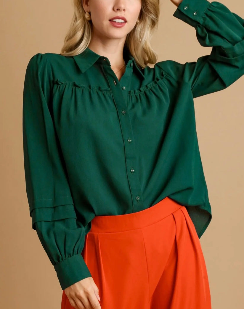 Crepe Blouse (2 colors)