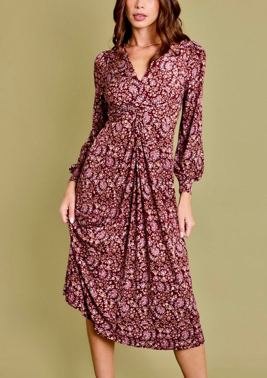 Paisley Twist Dress