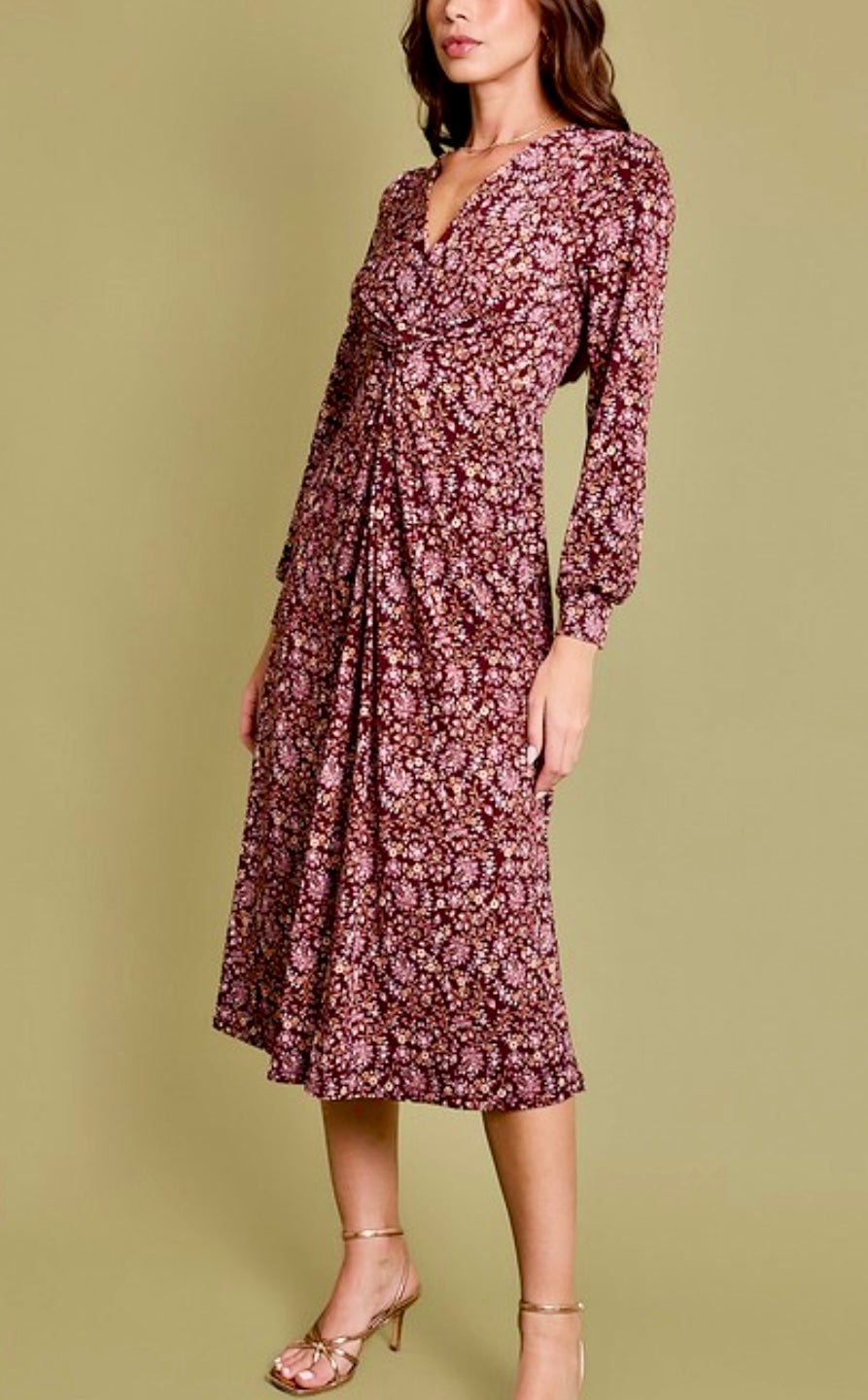 Paisley Twist Dress