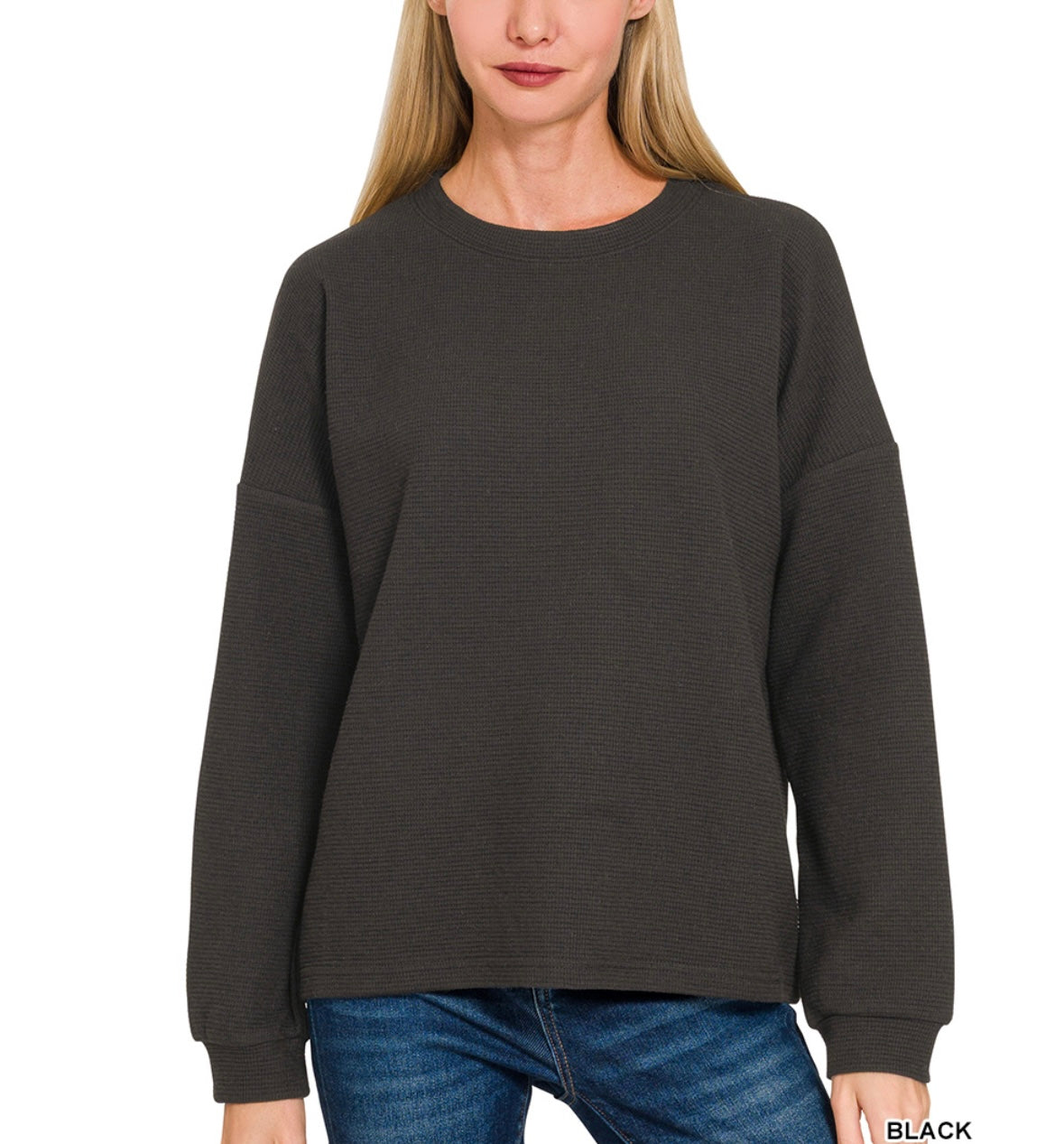 Double Knit LS Top (5 colors)
