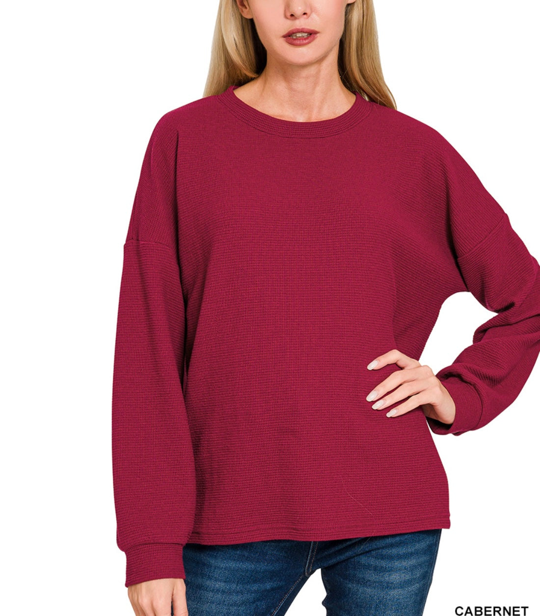 Double Knit LS Top (5 colors)