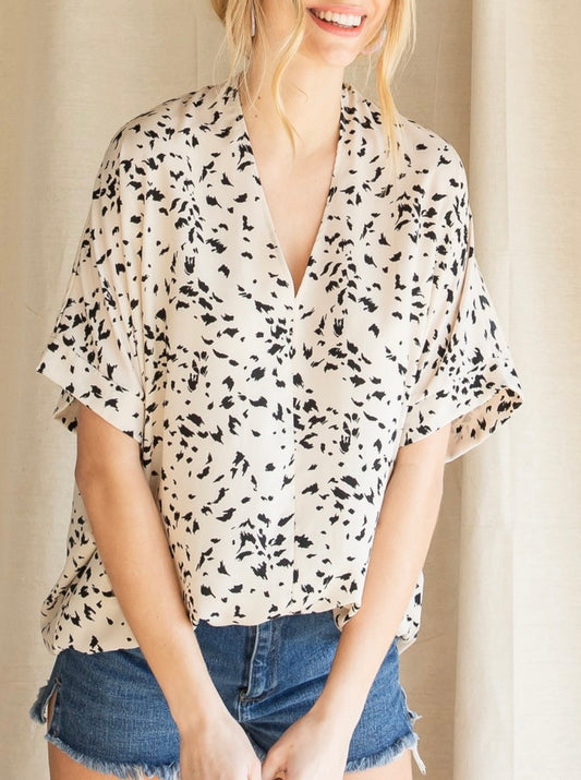 Speckled Blouse