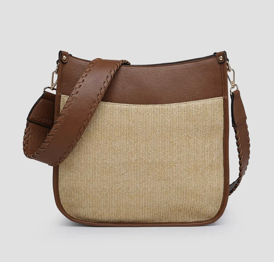 Chloe Straw Crossbody