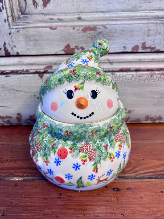 Snowman Cookie Jar