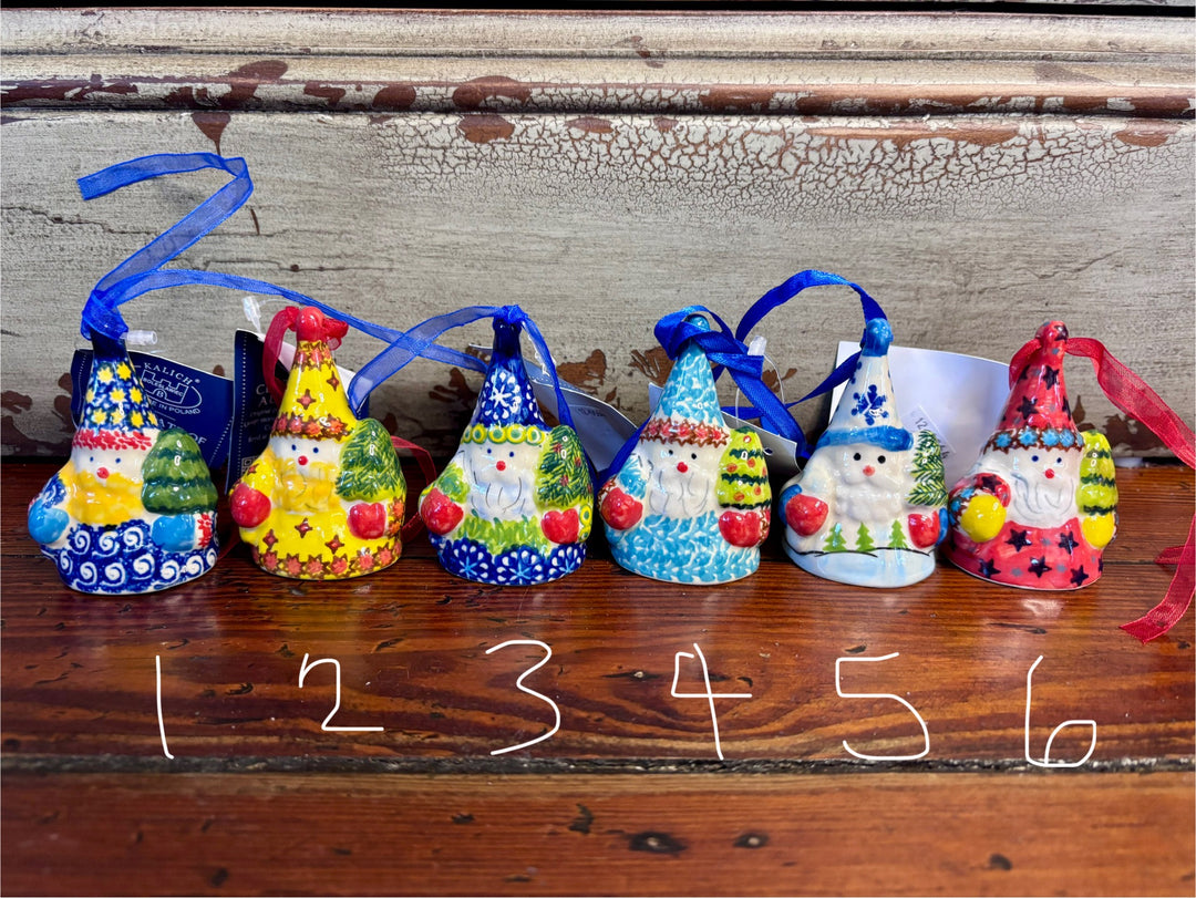 Santa Ornaments