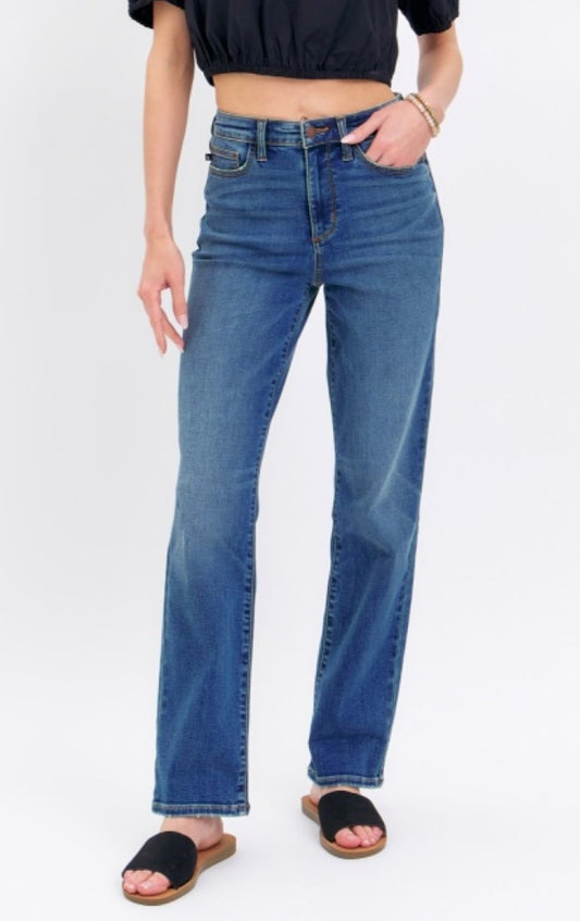 Judy Blue HW Straight Fit Jeans
