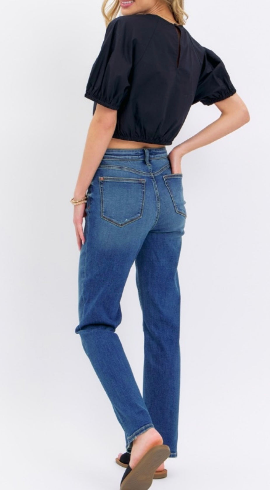 Judy Blue HW Straight Fit Jeans