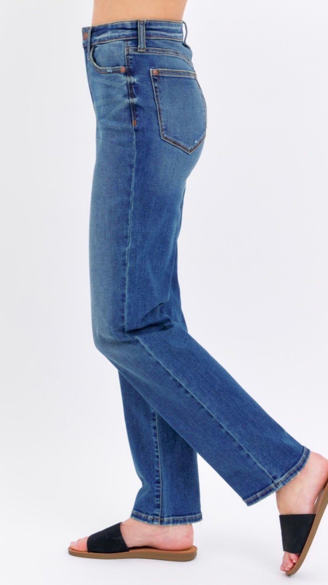 Judy Blue HW Straight Fit Jeans