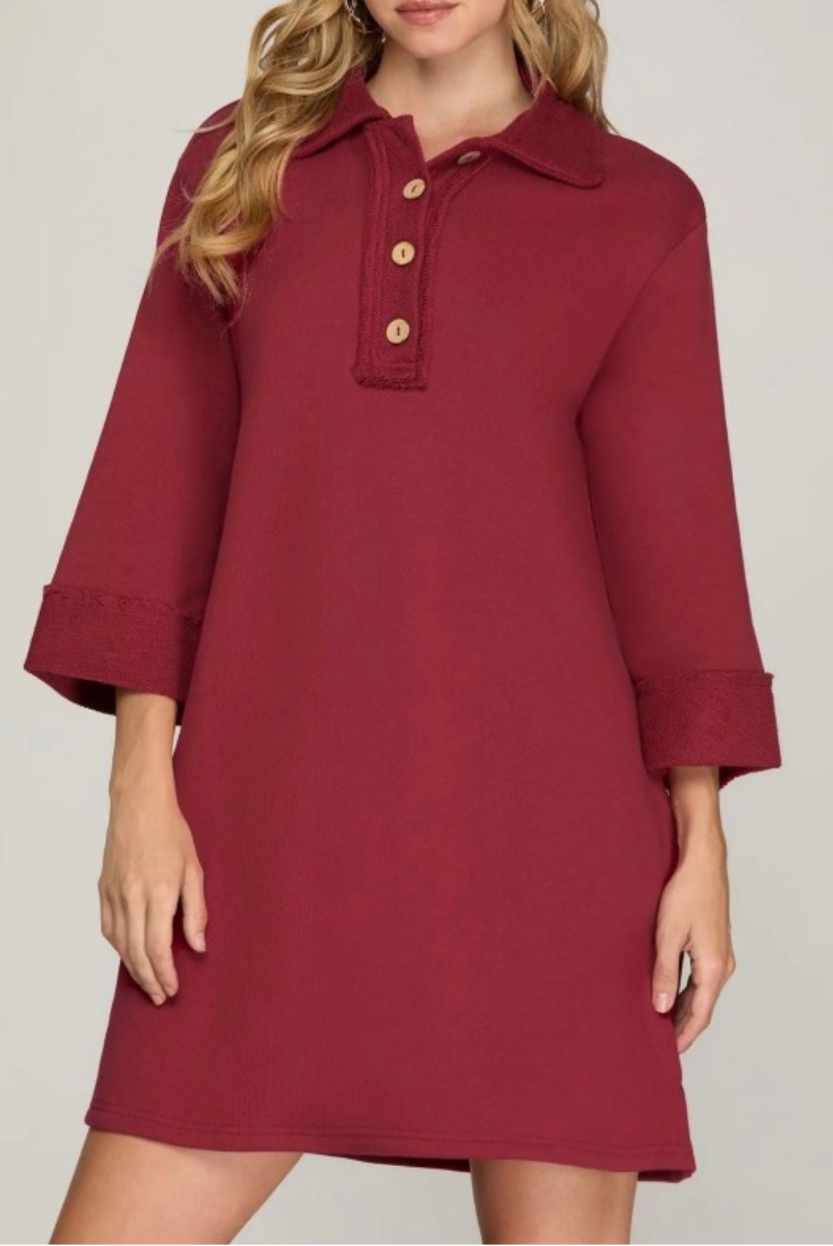 Cranberry Cozy Dress