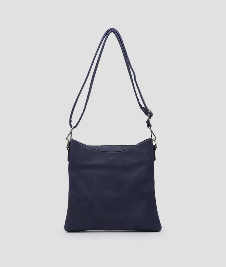 Emma 3 Compartment Crossbody w/ Snap Closure