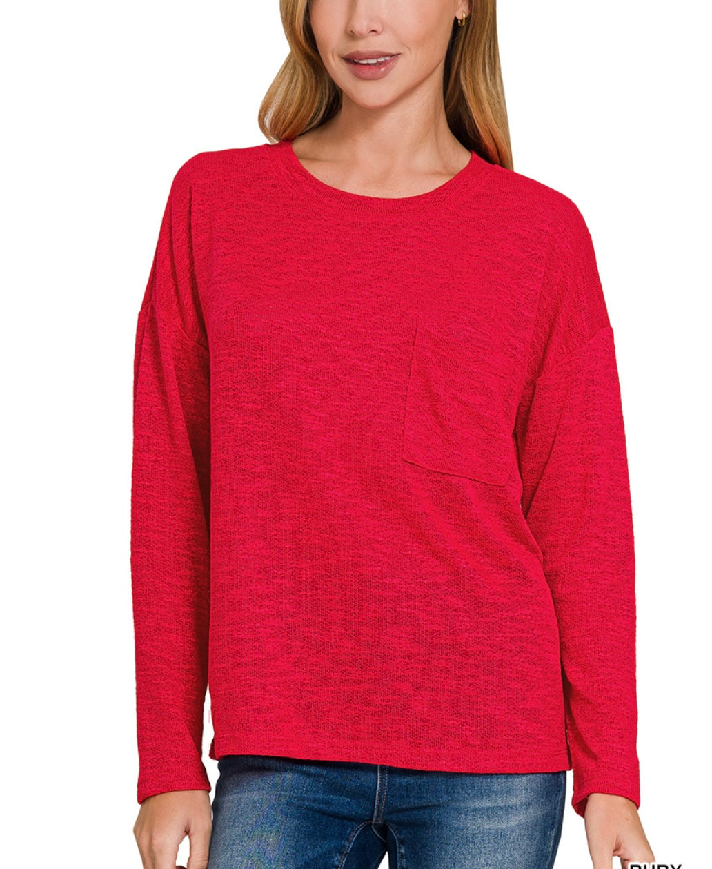 Slub Knit LS Tee (3 colors)