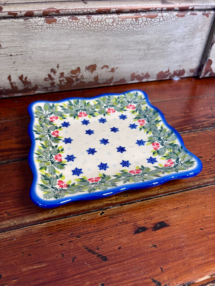 Ruffled Cookie Plate
