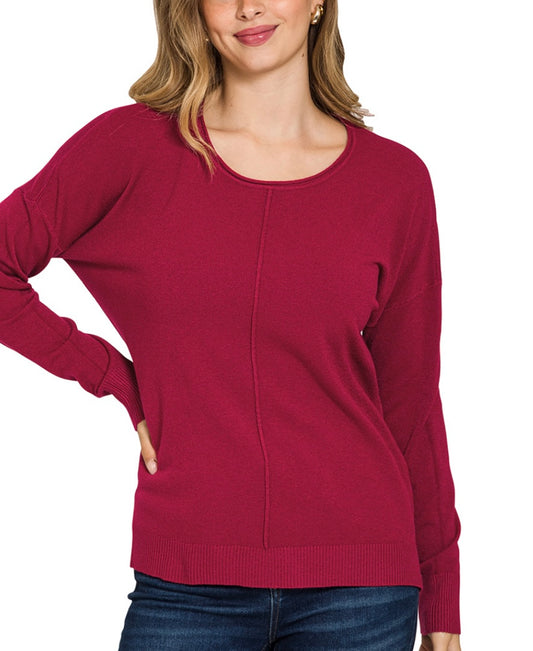 Front Seam Sweater (5 colors)