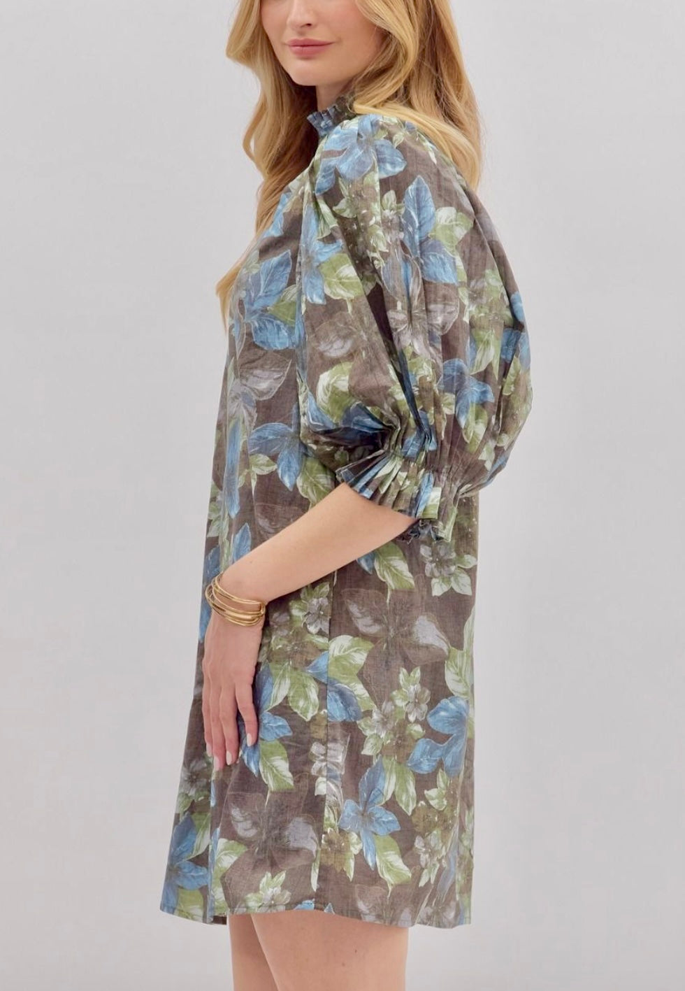 Meadow Dusk Floral Dress