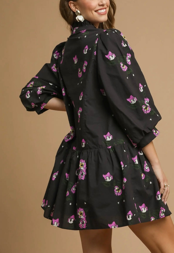 Petals After Dark Dress