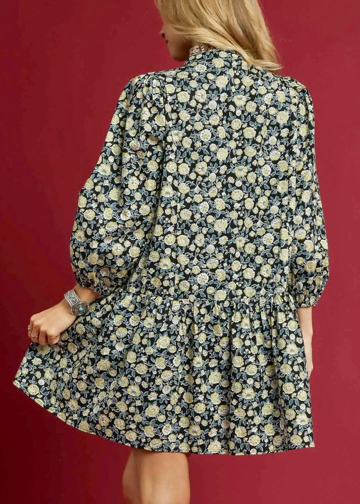 Midnight Garden Dress