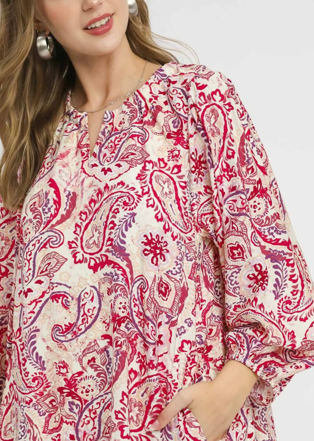 Paisley Shift Dress