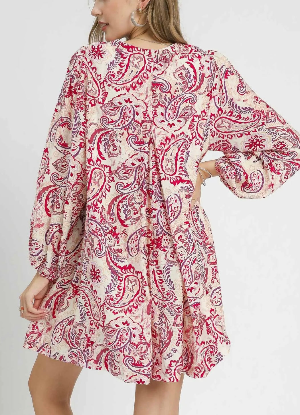 Paisley Shift Dress