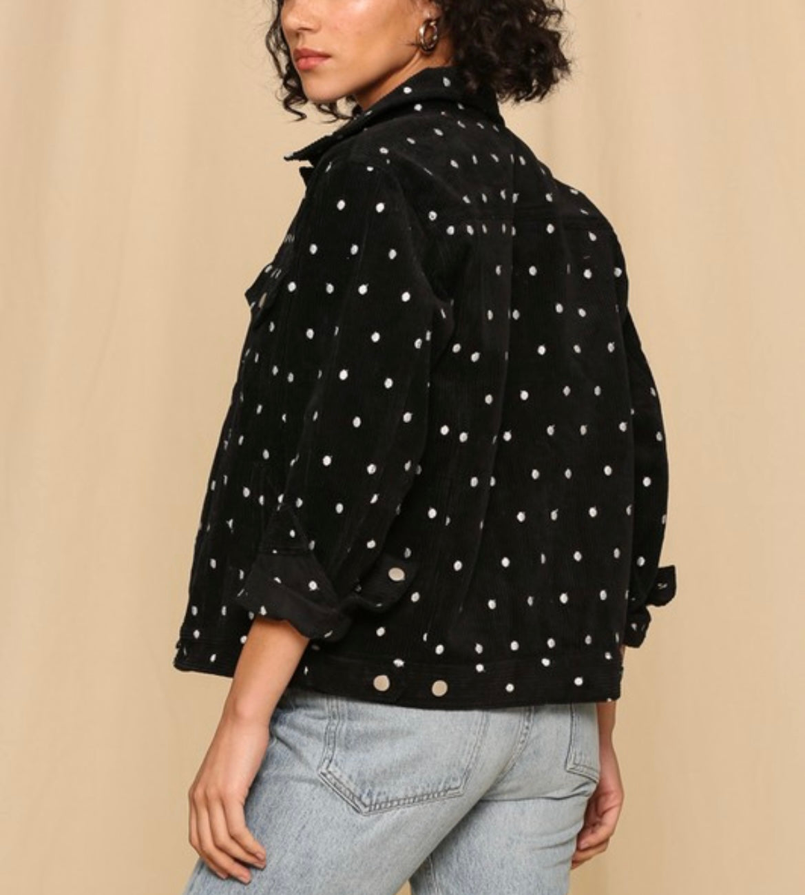 Polka Dot Corduroys Jacket