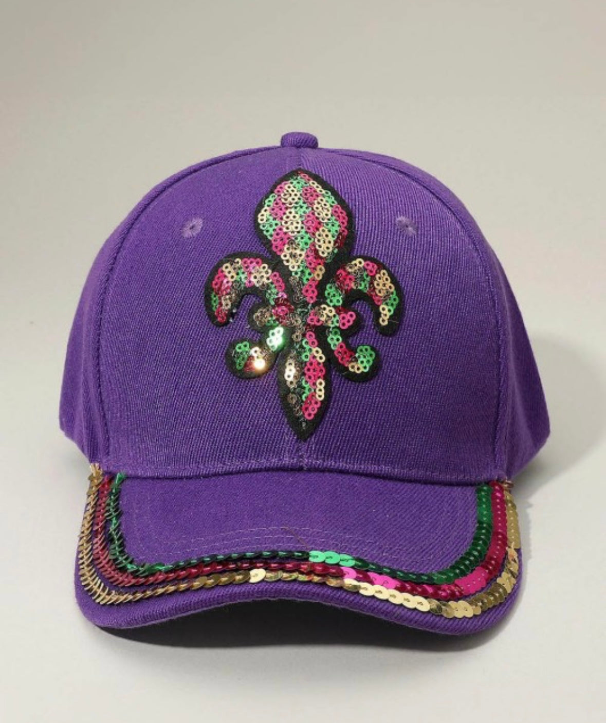 Sequin Mardi Gras Hat