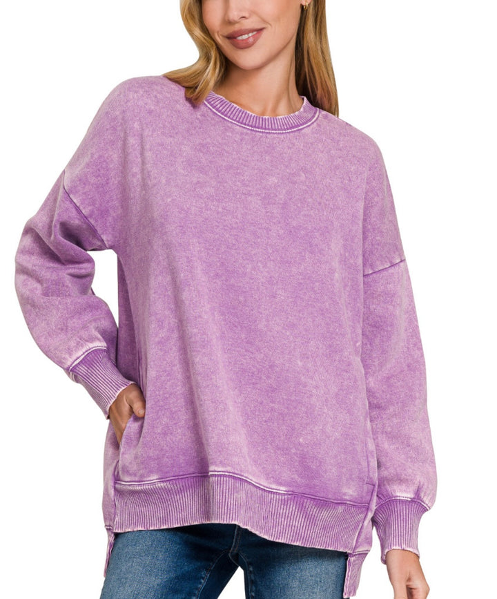 Hi-Lo Hem Pullover