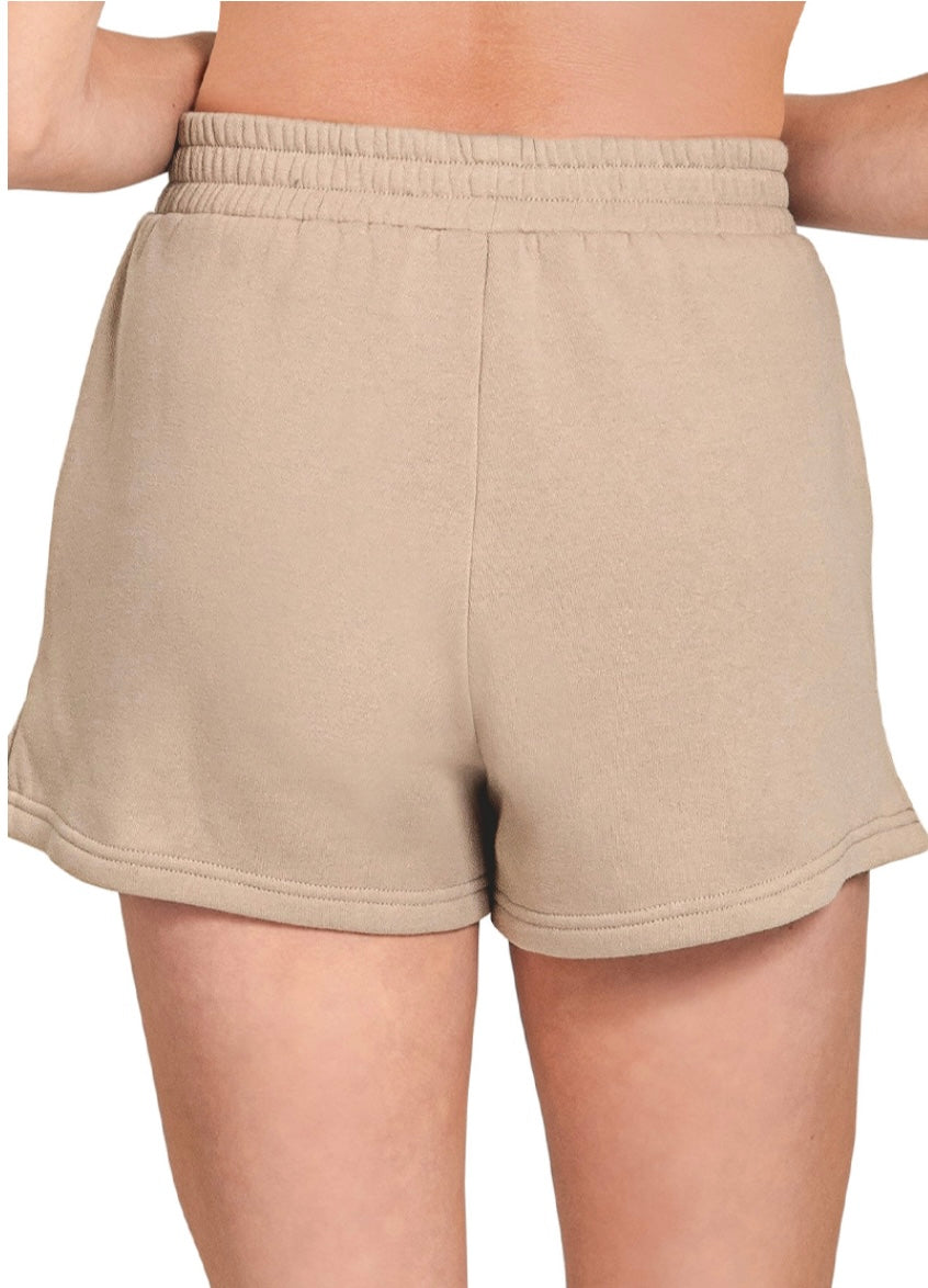 Fleece Pullover & Shorts Set