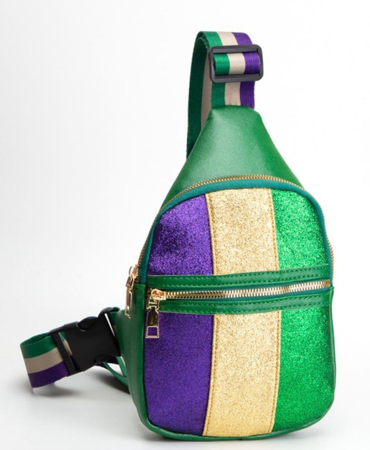 Mardi Gras Sling Bag